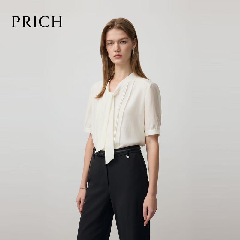 法式优雅的秘密武器:PRICH醋酸衬衫的职场蜕变术(图2)